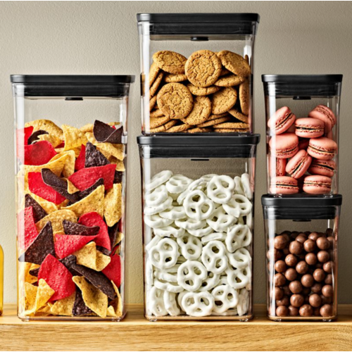 OXO OXO POP Black Small Square Short 1L