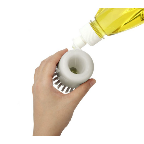 Danesco Palm Scrub Brush Set with Replacement Head