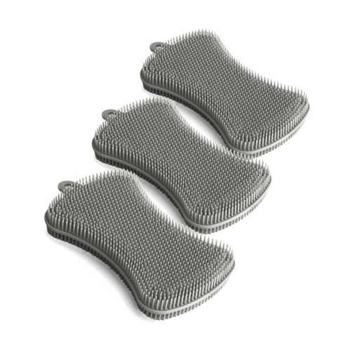 Danesco Silicone Brush Sponges 3 Pack