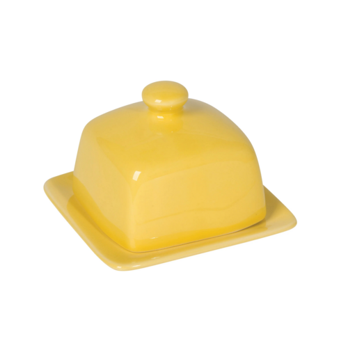 Now Designs Butter Dish Square Lemon