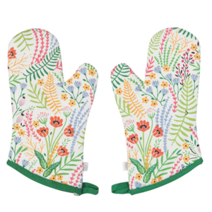 Now Designs Oven Mitt Set Bouquet