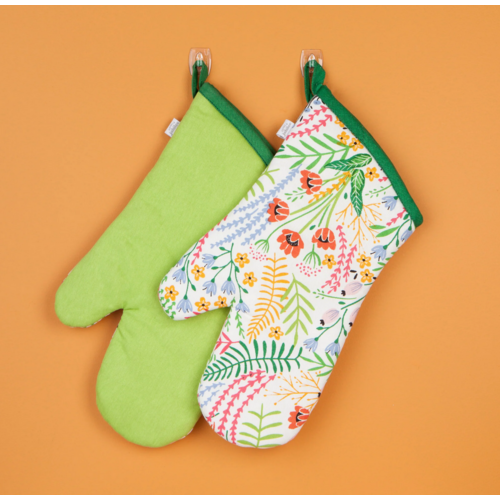 Now Designs Oven Mitt Set Bouquet