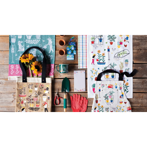 Now Designs Tea Towel Jacquard Green Thumb