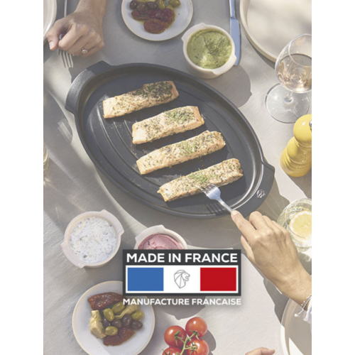 Peugeot Grill To Table Oval Fish Grill 16 Inch