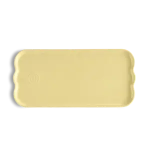 Emile Henry Emile Henry Madeleine Serving Plate French Vanilla