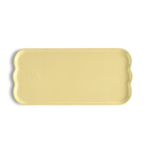 Emile Henry Emile Henry Madeleine Serving Plate French Vanilla