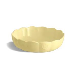 Emile Henry Emile Henry Madeleine Round Dish French Vanilla