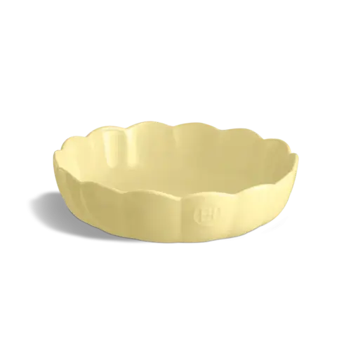 Emile Henry Emile Henry Madeleine Round Dish French Vanilla