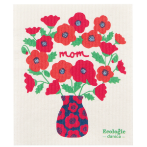 Now Designs Swedish Cloth Poppy Bouquet