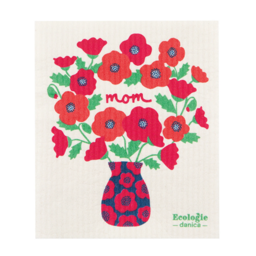 Now Designs Swedish Cloth Poppy Bouquet