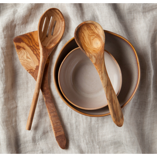 Now Designs Olive Wood Serving Spoon