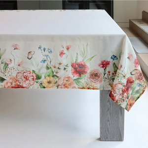 Harman Tablecloth Mixed Floral 60 x 120 Inch