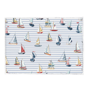 Harman Drying Mat Sailboat Stripes