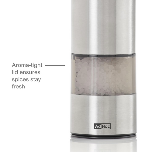 Adhoc AdHoc iMILL Electric Pepper or Salt Mill 13 cm Adhoc AdHoc iMILL Electric Pepper or Salt Mill 13 cm