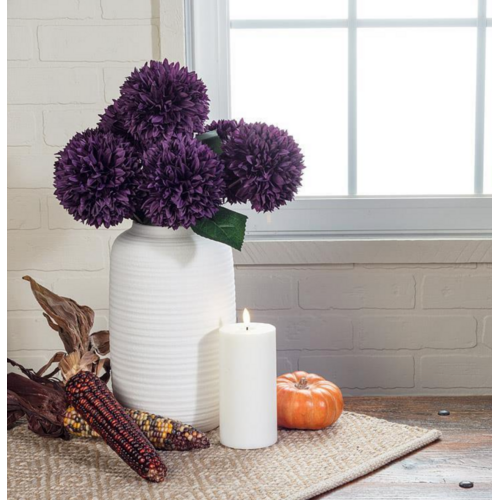 Abbott Pompom Dahlia Bouquet Purple