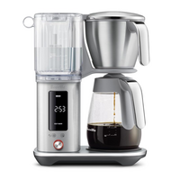 Coffee Maker the Luxe Brewer Glass Brushed Stainless 12 Cup