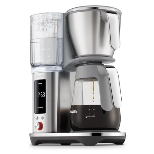 Coffee Maker the Luxe Brewer Glass Brushed Stainless 12 Cup