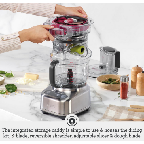 Food Processor the Paradice 9 Brushed Stainless
