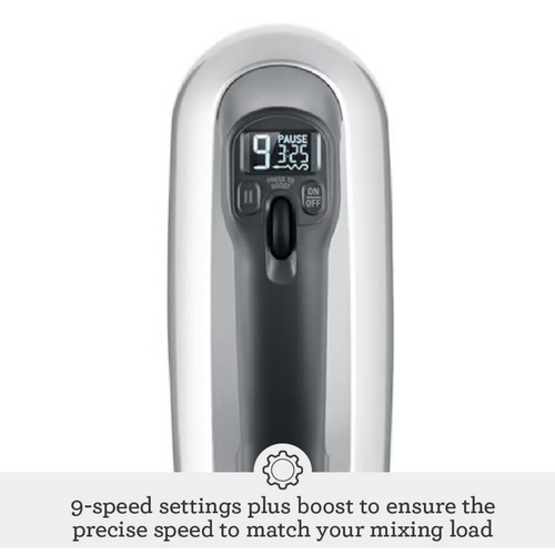 The Handy Mix Scraper Silver