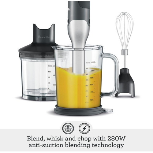 The Control Grip Immersion Blender Brushed Silver