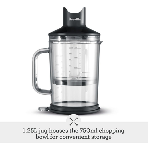 The Control Grip Immersion Blender Brushed Silver