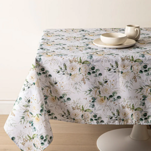 Texstyles Deco Tablecloth Floral Mist 58 x 94 Inch
