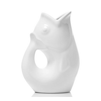 Gurgle Pot Large White