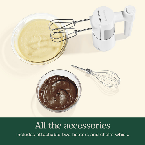 Cuisinart Hand Mixer 5 Speed White Cuisinart
