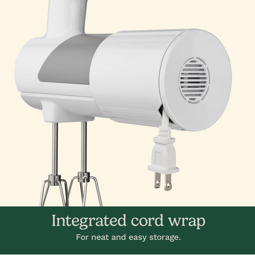 Cuisinart Hand Mixer 5 Speed White Cuisinart