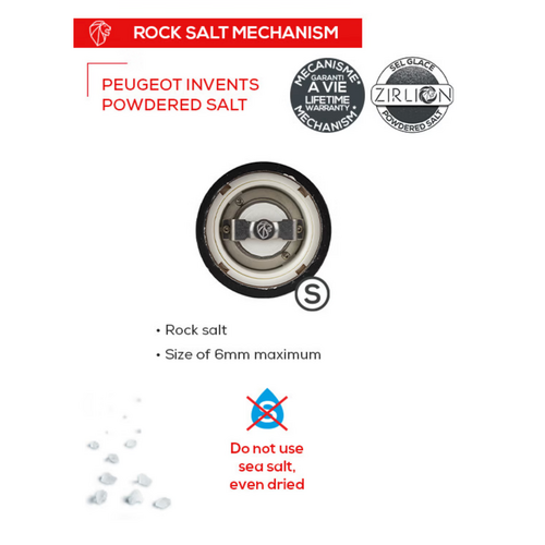 Peugeot PEUGEOT Paris Salt Mill Stainless Steel 18cm