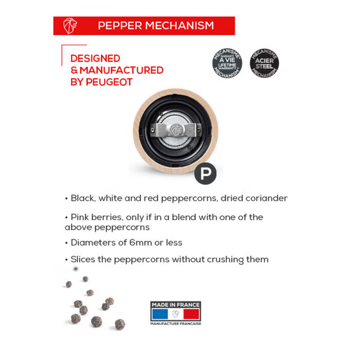 Peugeot Paris Chocolate Pepper Mill 18 cm