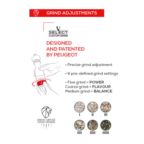 Peugeot Paris Chocolate Pepper Mill 22 cm