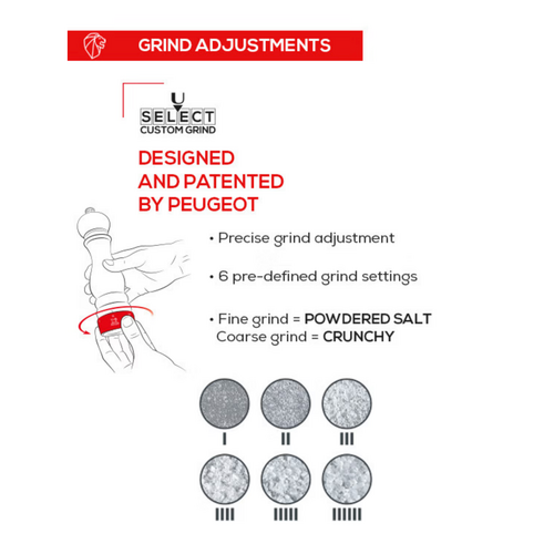 Peugeot PEUGEOT Paris Salt Mill Natural 8.75”