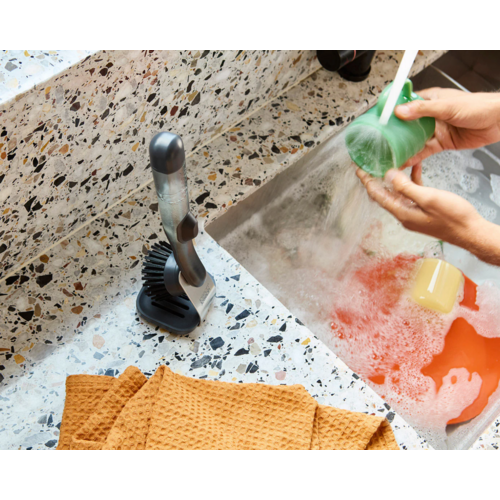 Joseph Joseph SinkTech Soap Dispensing Dish Brush with Stand