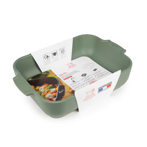 Peugeot APPOLIA Large Rectangular Baking Dish Fern Green