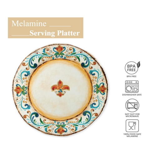 UPware Round Platter Tuscany 19 Inch