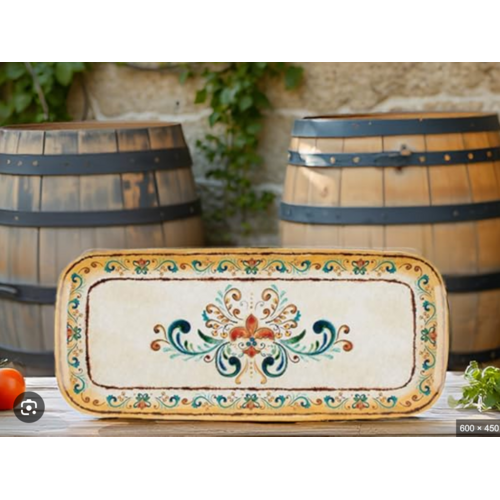 UPware Rectangular Tray Tuscany 15 Inch