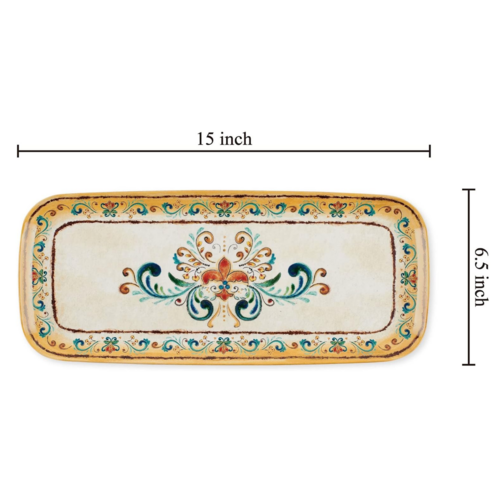 UPware Rectangular Tray Tuscany 15 Inch