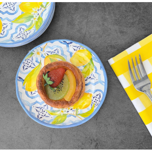 UPware Salad Plate Lovely Lemons
