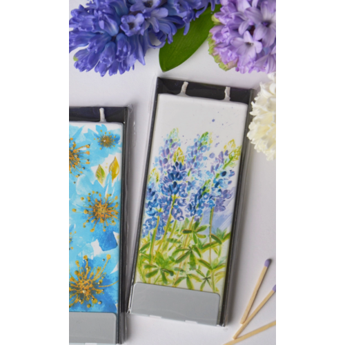 Flatyz Flat Candle Bluebonnet