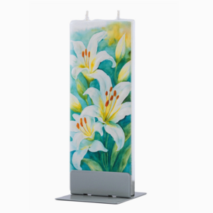 Flatyz Flat Candle Elegance of White Lillies