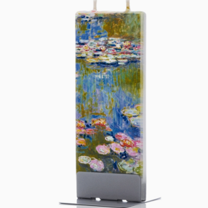 Flatyz Flat Candle Claude Monet Water Lilies