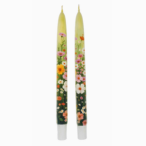 Flatyz Flat Taper Candle Spring is Here Set of 2