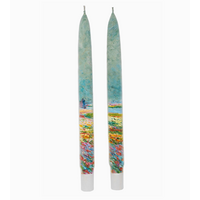 Flat Taper Flower Fields Set of 2