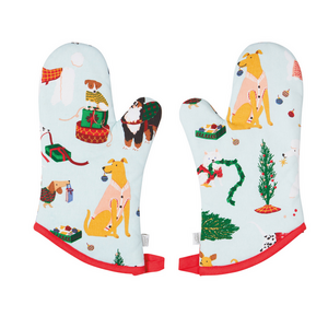 Now Designs Oven Mitt Set Holiday Hounds Now Designs Oven Mitt Set Holiday Hounds