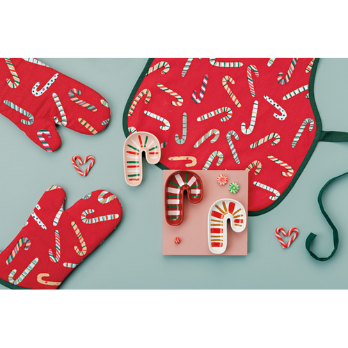 Now Designs Oven Mitt Set Merry Mints Now Designs Oven Mitt Set Merry Mints