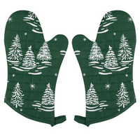 Oven Mitt Set Winter Frost