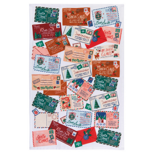 Now Designs Tea Towel Santa Mail