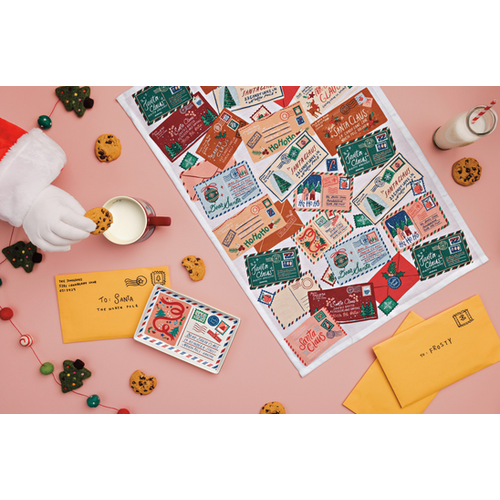 Now Designs Tea Towel Santa Mail Now Designs Tea Towel Santa Mail