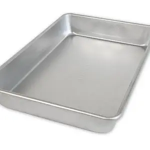 USA Pan Bare Uncoated Seamless Rectangle 9 x 13 Pan